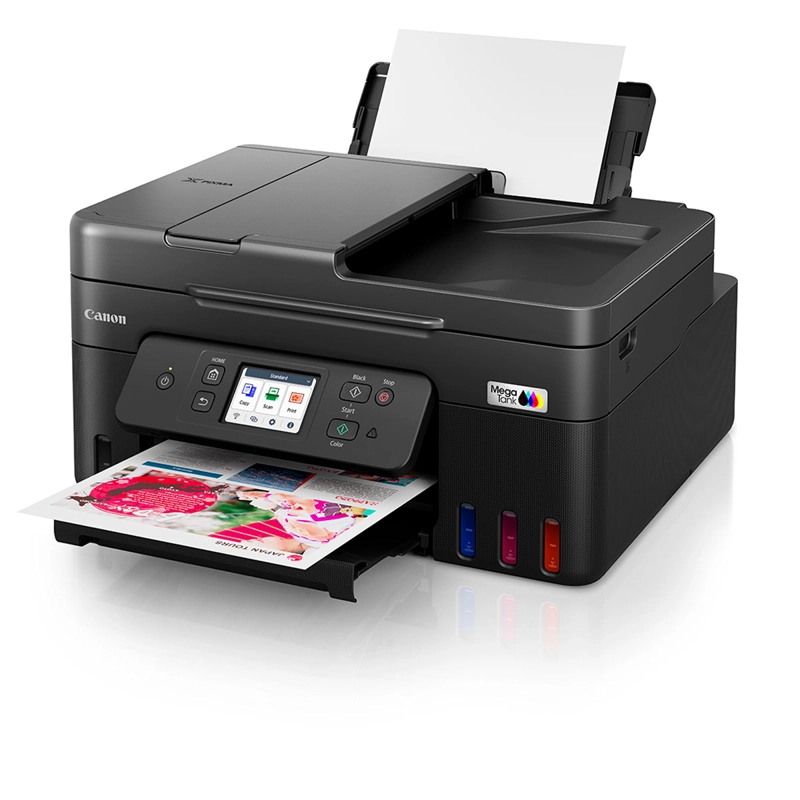 Canon PIXMA G4180 · Multifuncional MegaTank 4 en 1 · Wi‑Fi, ADF y fax