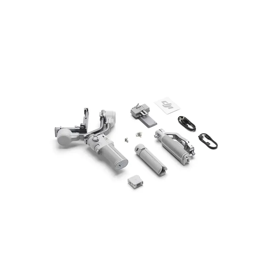 DJI RS 4 Mini · Combo · módulo de tracking + empuñadura maleta