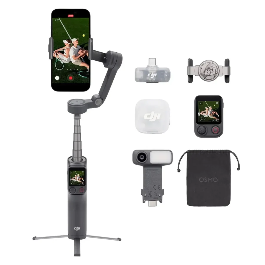 DJI Osmo Mobile 8P · Creator Combo · Osmo FrameTap + módulo 2