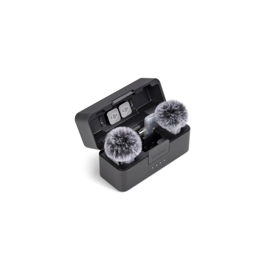 DJI Mic Mini 2 · Kit 2 TX + 1 Mobile RX + Charging Case