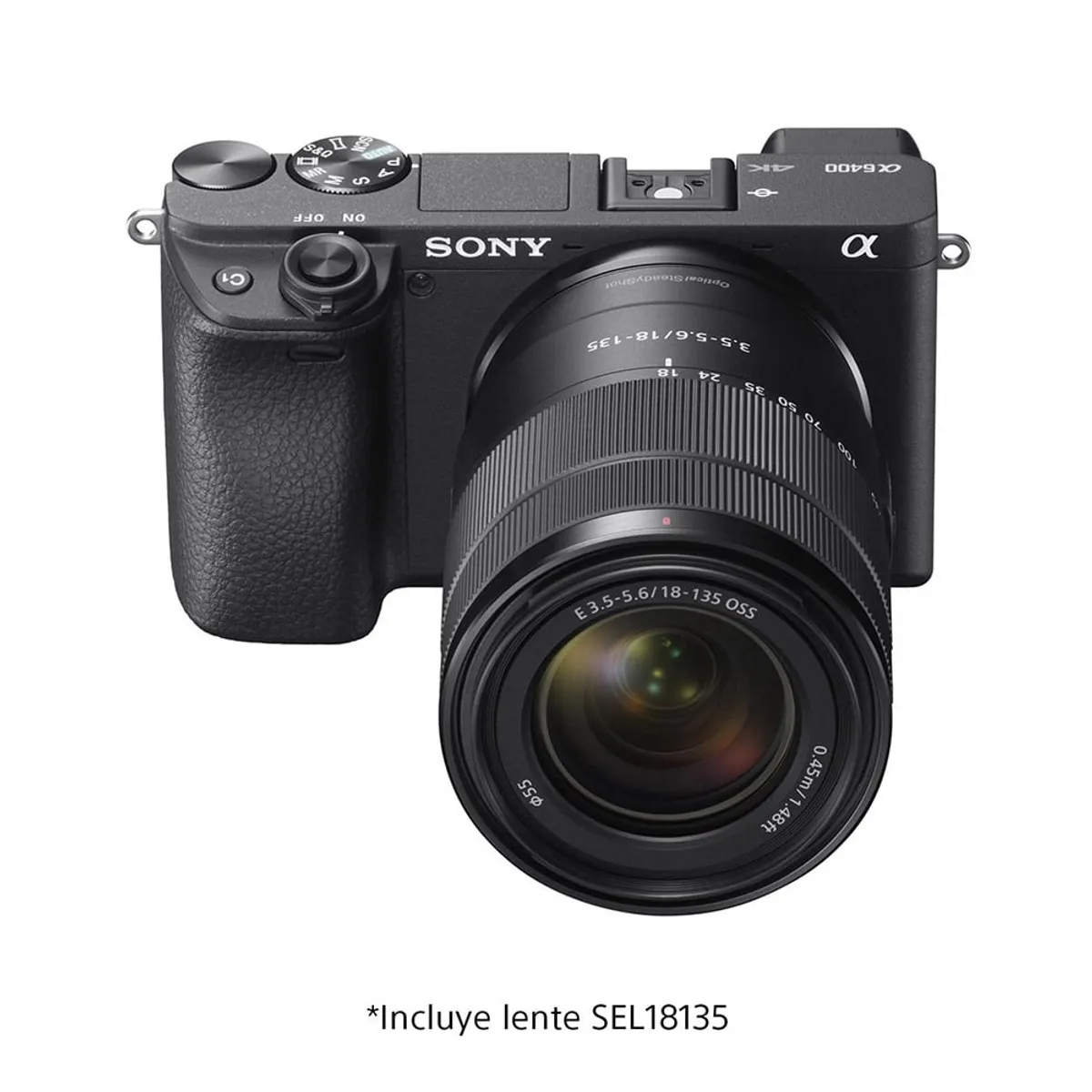 Sony α6400 · Kit E 18–135 mm F3.5–5.6 OSS